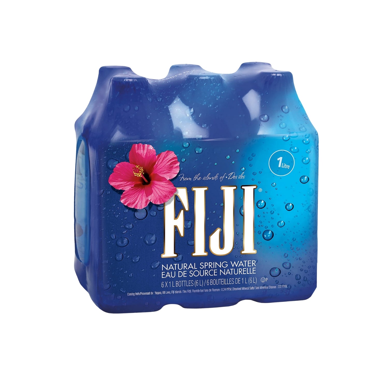 AGUA FIJI 1L 6 PACK