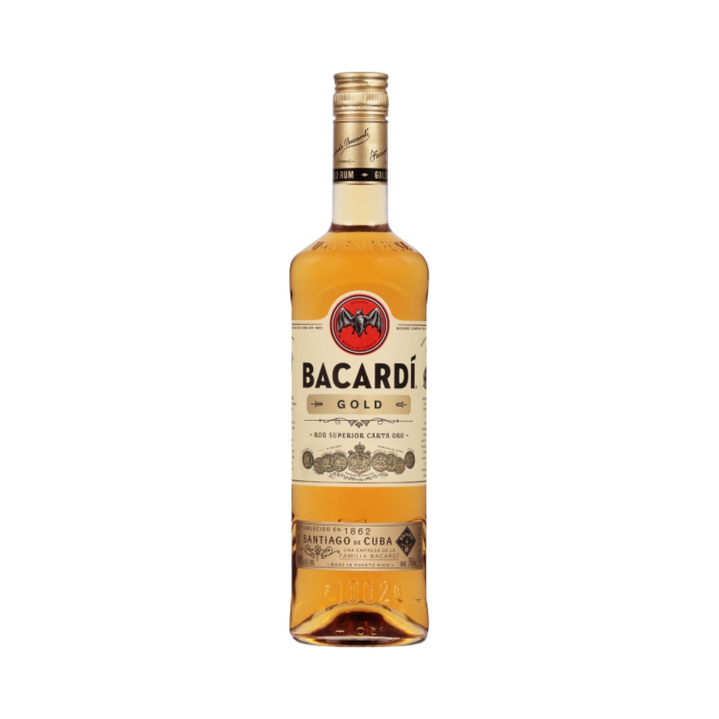 BACARDI GOLD 750ML