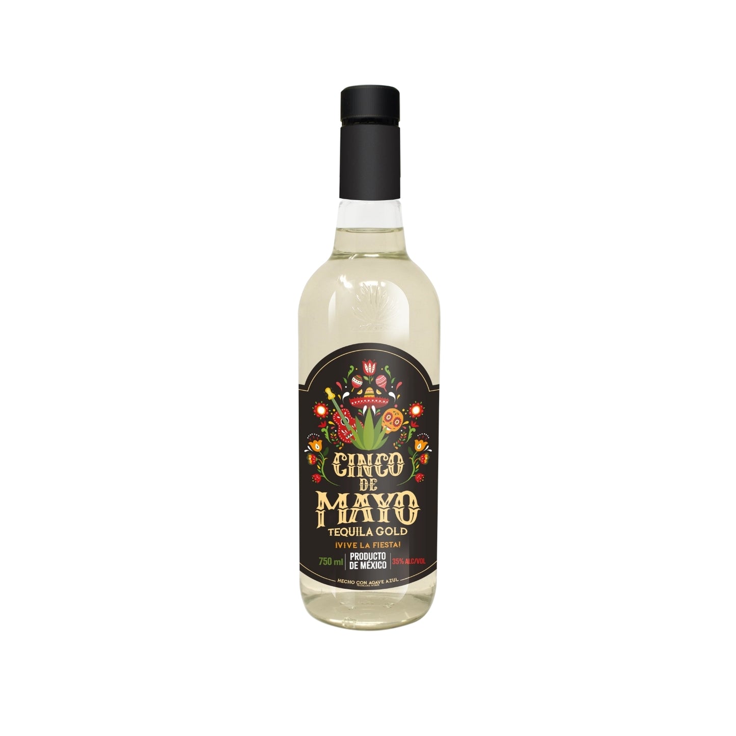 CINCO DE MAYO TEQUILA GOLD 750ML
