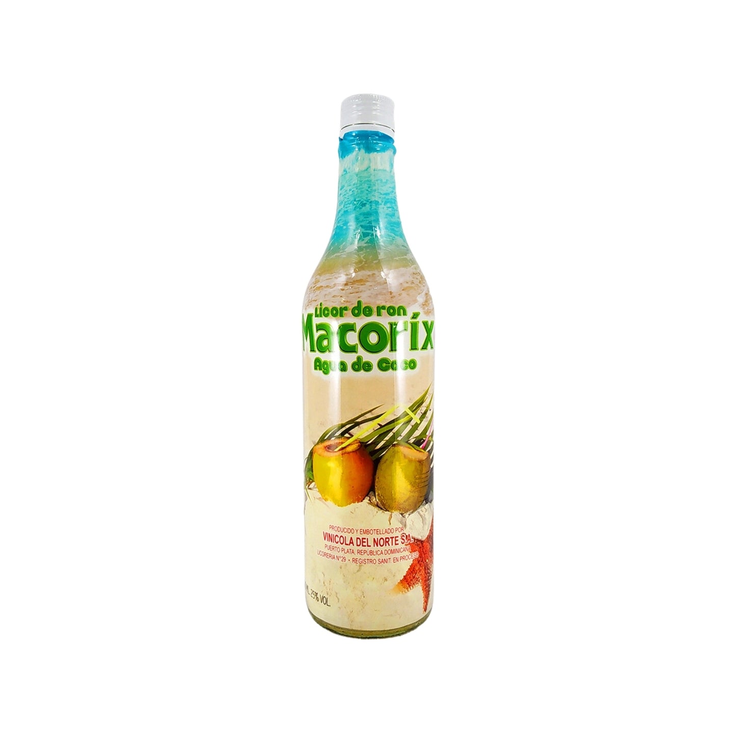 MACORIX LICOR DE RON AGUA DE COCO 700 ML
