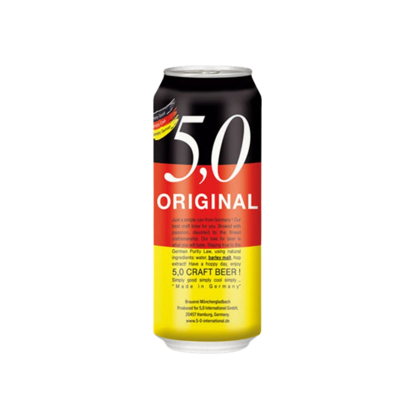 5.0 ORIGINAL CRAFT BEER 500ML
