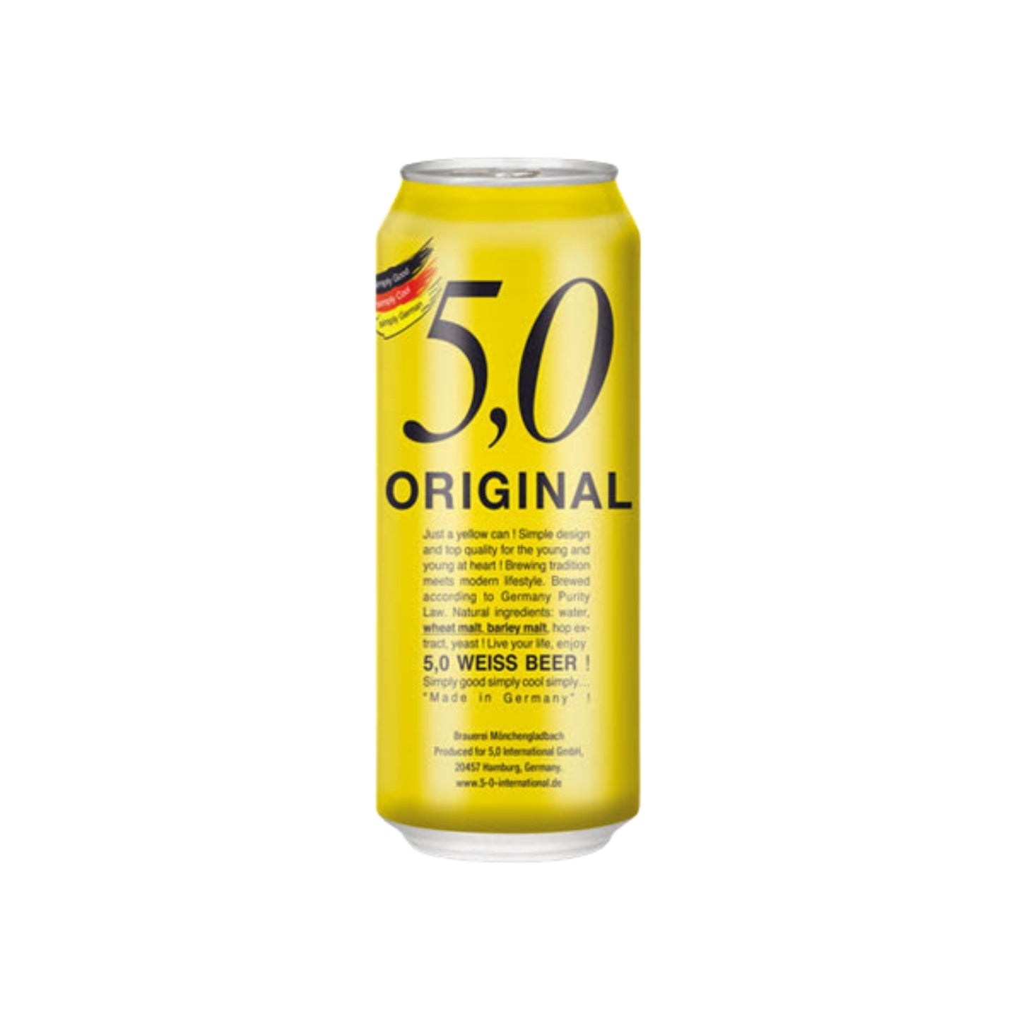 5.0 ORIGINAL WEISS BEER 500ML