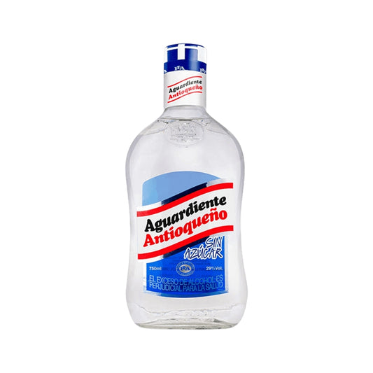 ANTIOQUENO SIN AZUCAR TAPA AZUL 29% 750ML