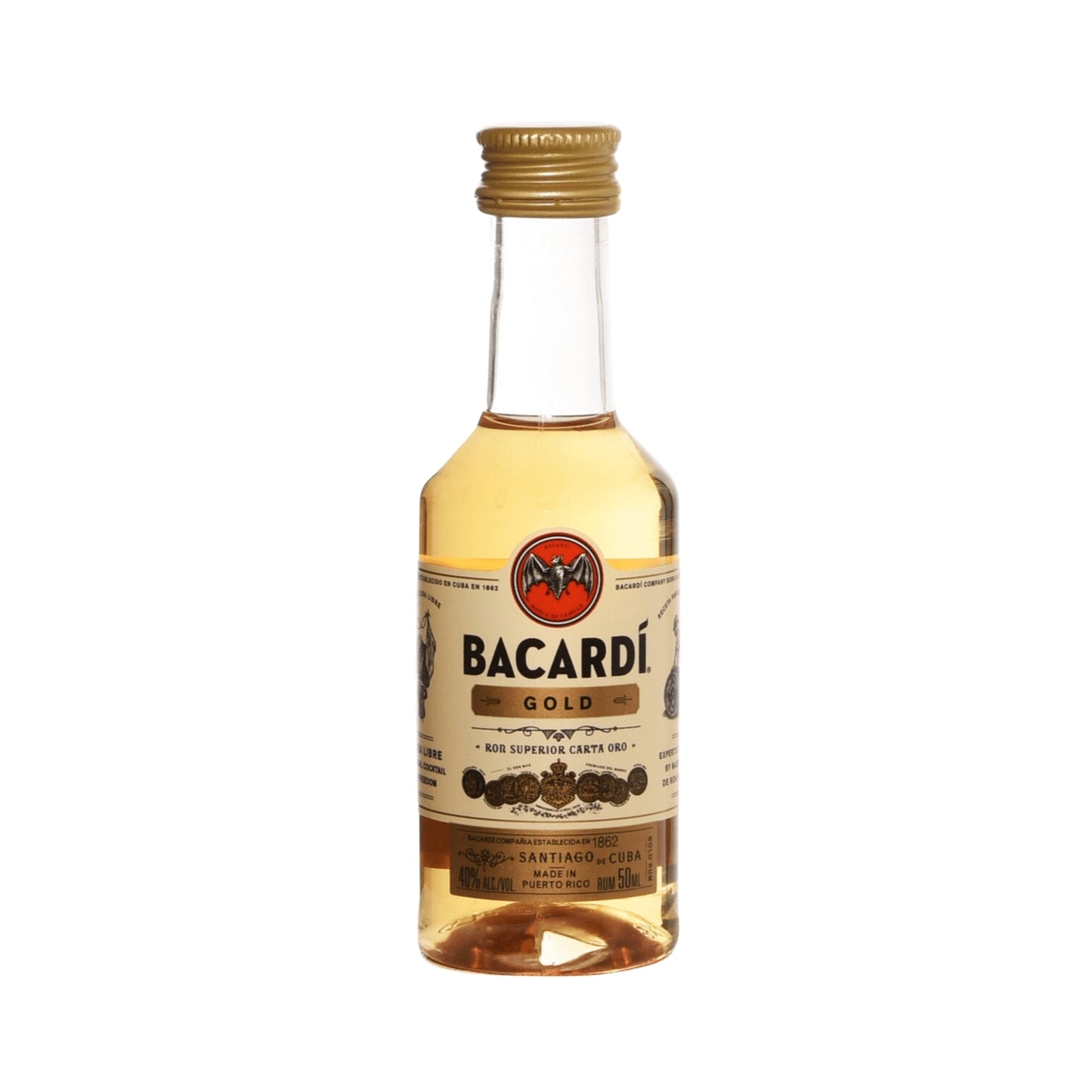 BACARDI GOLD 50ML