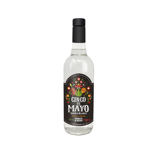 CINCO DE MAYO TEQUILA BLANCO 750ML