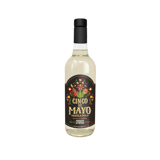 CINCO DE MAYO TEQUILA GOLD 750ML